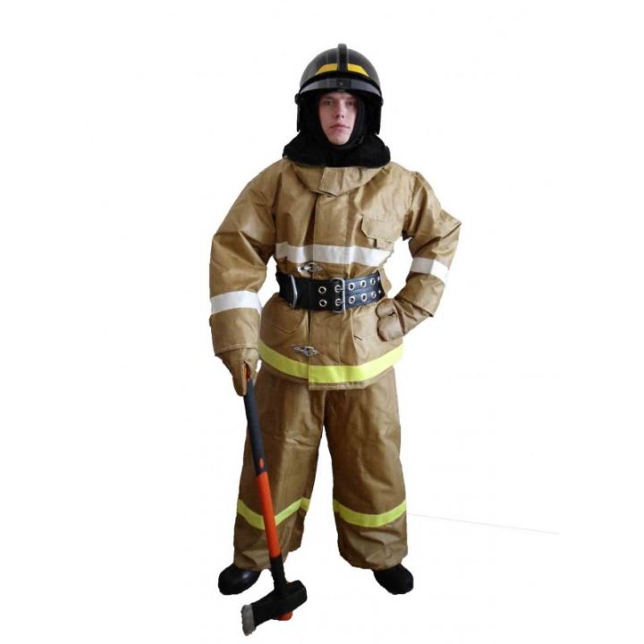 Боевая одежда пожарного из ткани ТТС-02 аналог "Силотекс-97" для нач.состава (I уровень защиты) вид А (размер 56-58 / рост 170-176)